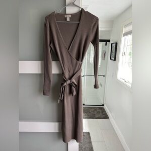 H&M Sweater Wrap Dress
